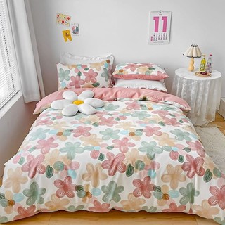 SPREI HOMEMADE AESTHETIC 120 160 180 x 200 SUDUT KARET MOTIF BUNGA DEWASA FREE SARUNG BANTAL GULING