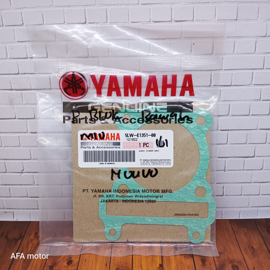 บรรจุ PAKING BLOCK SEHER BOTTOM MIO SPORT SMILE NOUVO SOUL FINO CARBON ORIGINAL YGP 5LW-E1351-00