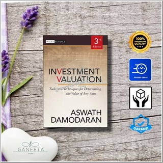 [Hard Cover] Investment Valuation รุ่นที่ 3 โดย Aswath Damodaran - เวอร์ชั่นภาษาอังกฤษ
