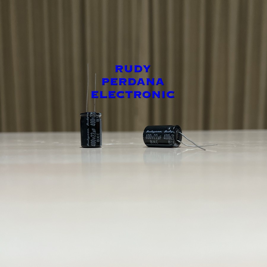 คาปาซิเตอร์ ELCO ELKO 22UF 400V 22 UF 400 VOLT