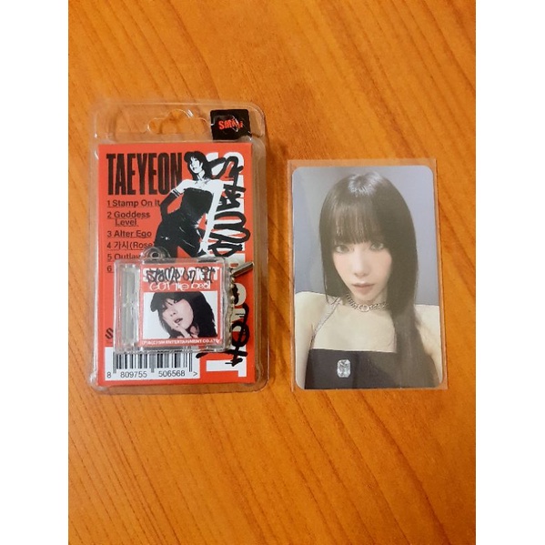 GOT THE BEAT STAMP ON IT SMINI TAEYEON SET