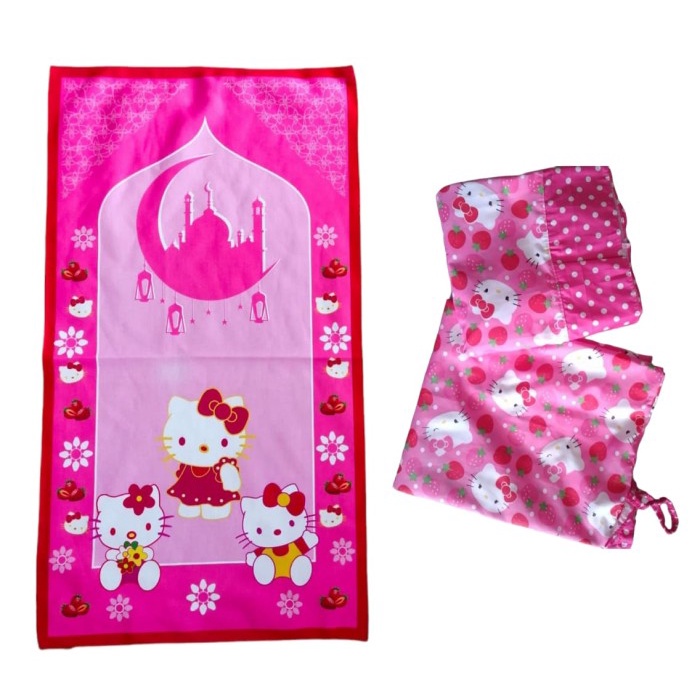 ผ้าและสวดมนต์สําหรับ GIRLS AGED 2-10 ปีพร้อม CHARACTER MOTIFS - HELLO KITTY, M, ELEGANT, ใหม่ล่าสุด,
