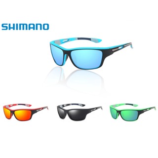 ใหม่ SHIMANO แว่นตากันแดด 4 สี สําหรับผู้ชาย เหมาะกับการตกปลา ขี่จักรยานกลางแจ้ง