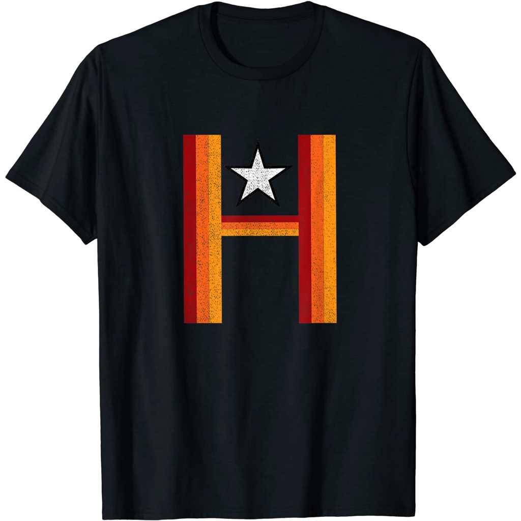 เสื้อยืด Houston Texas Houston Strong Vintage Stripes เสื้อยืด