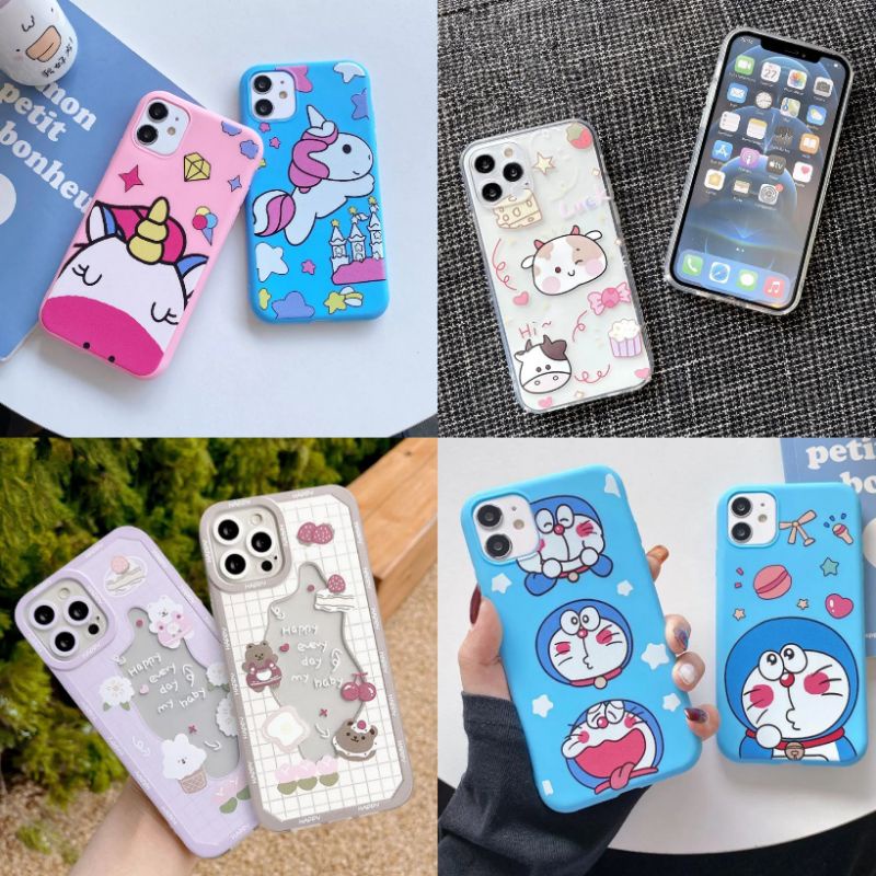 OPPO A5S A12 A3S A11K A7 F9 A16 A54 A1K NEO7 A31 A37 A15 A5 A9 BEST CARTOON CHARACTER SOFTCASE