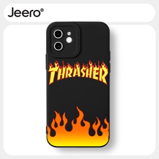 Jeero เคสไอโฟน เคสซิลิโคนนุ่มกันกระแทกน่ารักตลก เคสโทรศัพท์ Compatible for iPhone 14 13 12 11 Pro Max SE 2020 X XR XS 8 7 6 6S Plus พลัส HFF2670