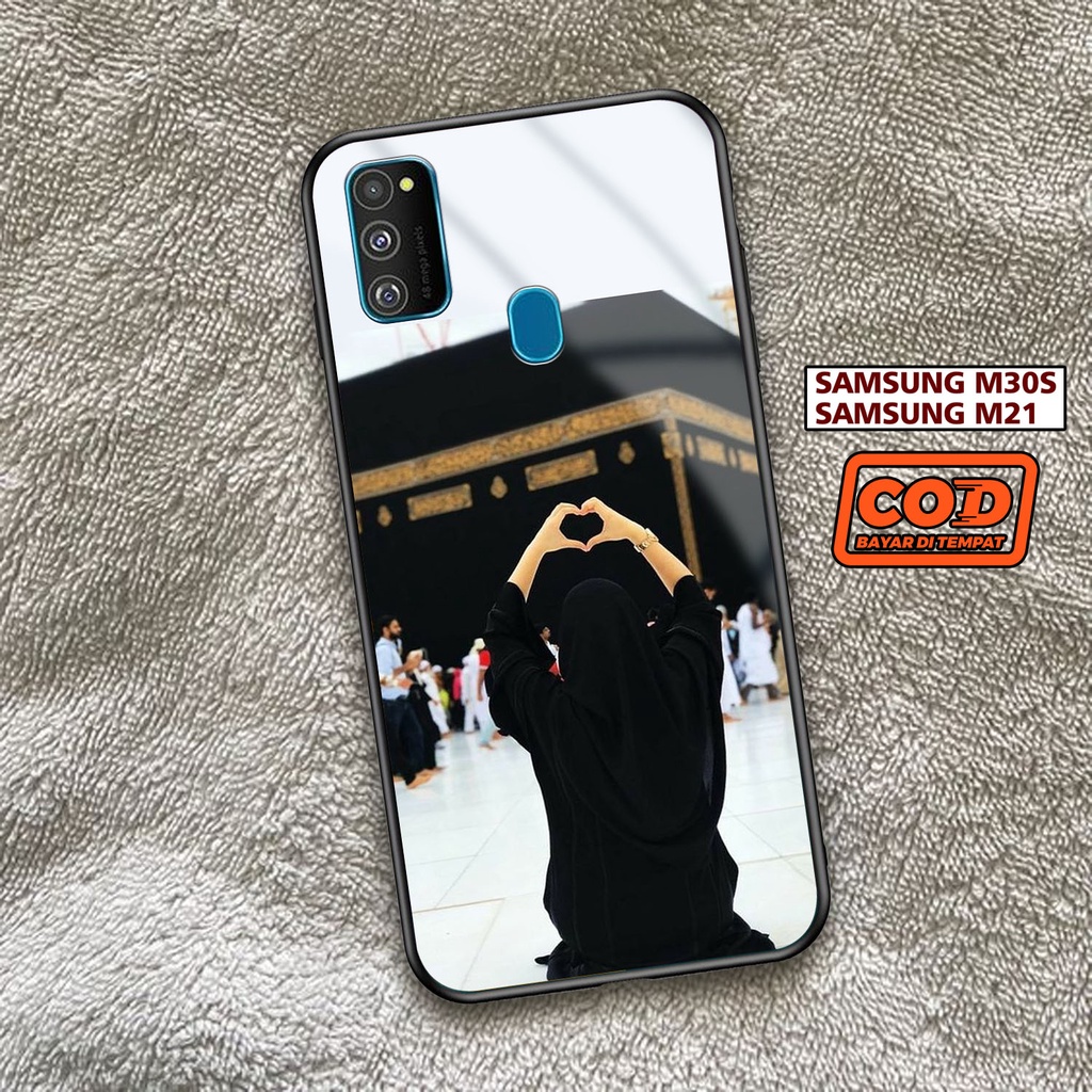 HP SAMSUNG M30S / M21 Hardcase 2D Glossy Case [Hijabrs Motif] Last - Phone Case - Phone Case - Phone