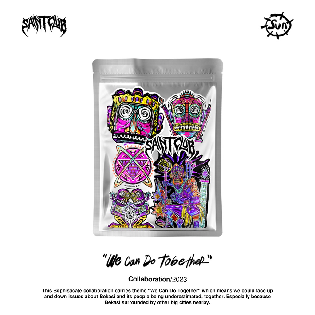 RK STICKER PACK SAINT CLUB X SECRET OF THE SUN COLLAR 2023