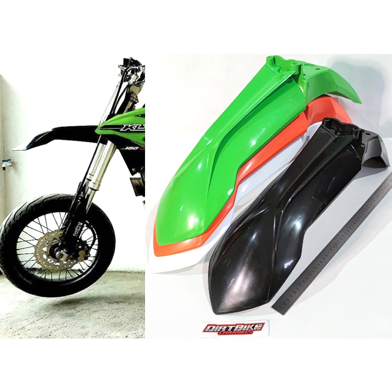 บังโคลนหน้า SUPERMOTO KTM 65 85 รุ่น 250 KLX DTRACKER 150 CRF WR TRAIL