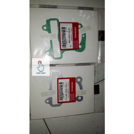 12191-k44-v00 & 12251-GGC-901 CYLINDER GASKET และ CYLINDER HEAD beat GASKET Smooth vario stater