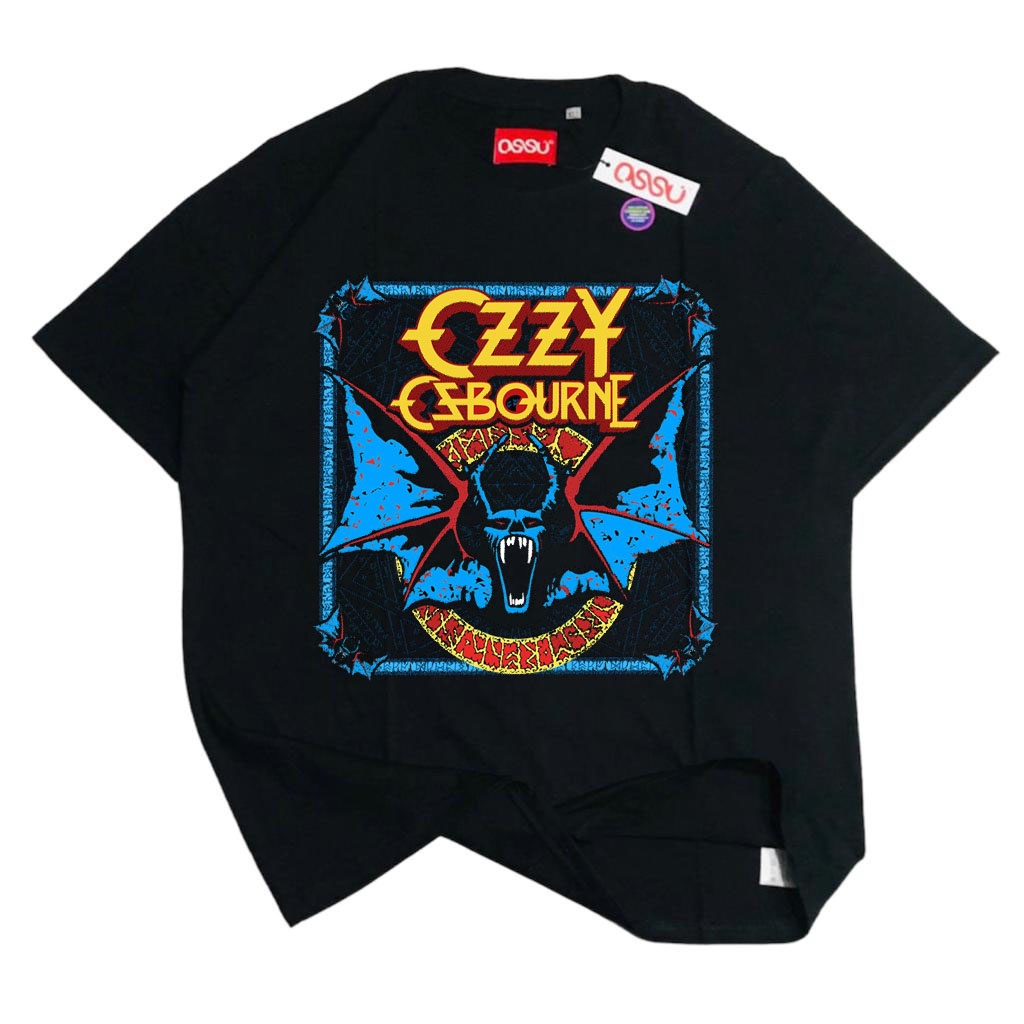 OSSU TSHIRT MUSIC LEGEND OZZY OSBOURNE | เสื้อยืด OZZY OSBOURNE ENGLISH SINGER VINTAGE MUSIC | เสื้อ