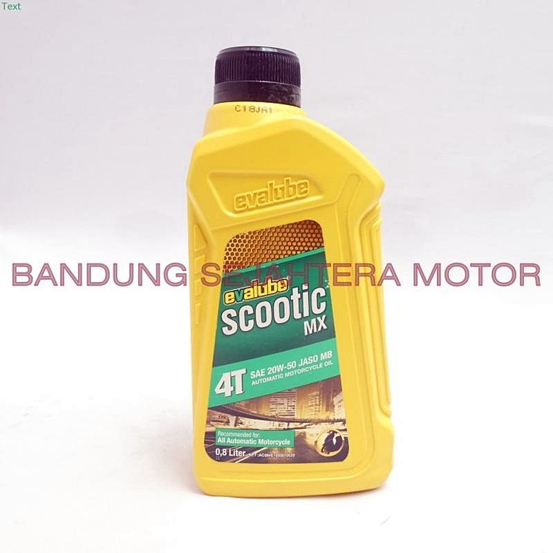 อะไหล่ Evalube SCOOTIC MX OIL 0.8 ลิตร