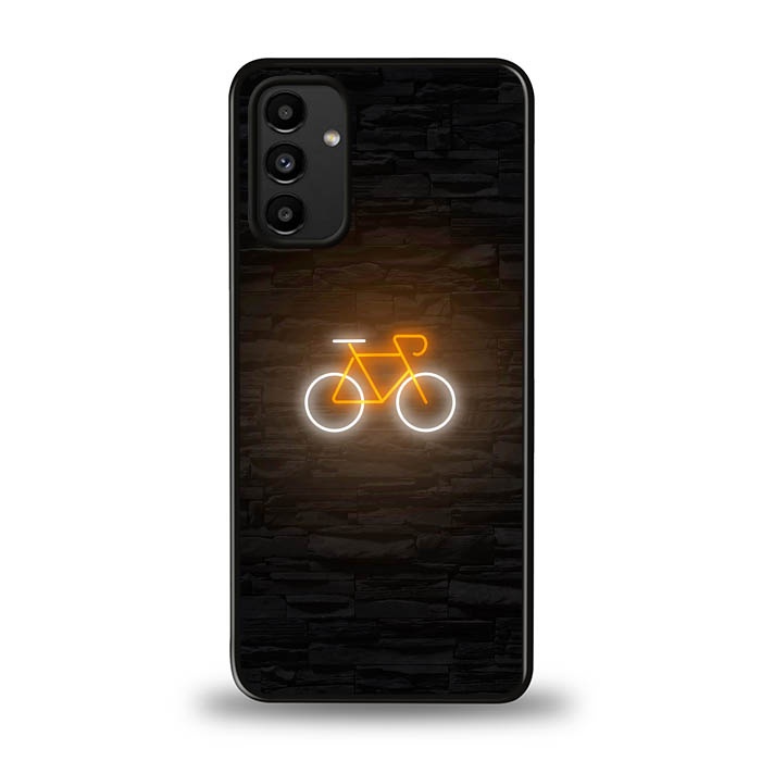 เคส Samsung Galaxy A14 A22 A34 A42 A54 5G จักรยาน dark DF76