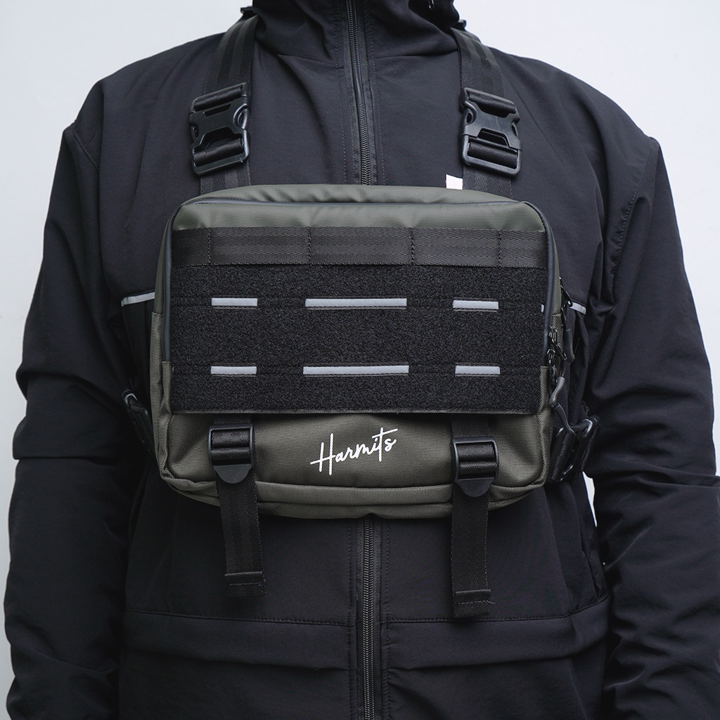 Harmits Project - GIRINEX GA กระเป๋าคาดหน้าอกกันน้ํา Men& 39;s กระเป๋าคาดหน้าอกกันน้ํา