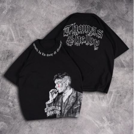 THOMAS SHELBY เสื้อยืด Oversize / เสื้อยืด Oversize ล่าสุด