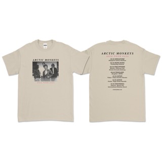 เสื้อยืด ลาย Arctic MONKEYS - ASIA TOUR 2023 (หน้าหลัง)