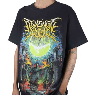 เสื้อยืด พิมพ์ลาย Revenge THE FATE OUTCAST