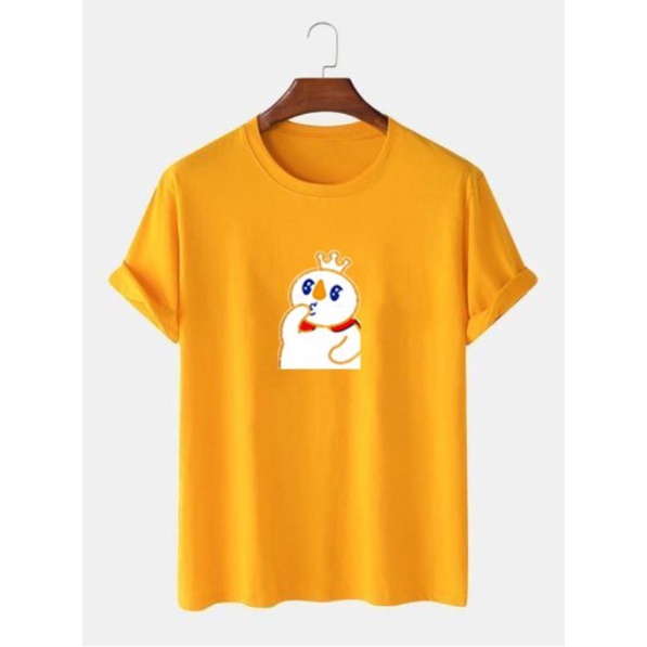 เสื้อยืดผู้หญิงผู้ใหญ่ with the Last king MIXUE Motif / เสื้อยืดแขนสั้น Top with SNOW DOLL / เสื้อยื