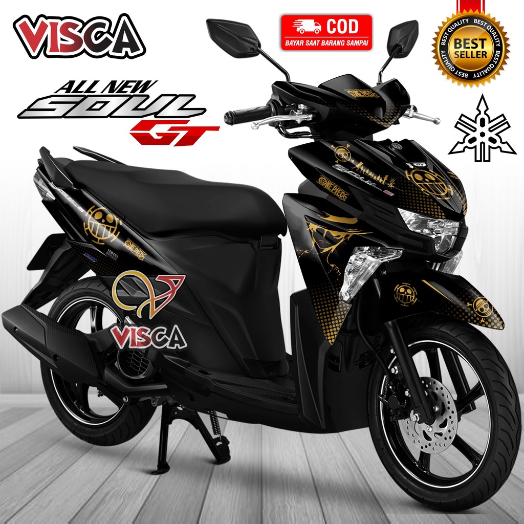 Decal Soul GT 125 สติกเกอร์เต็มตัว Mio Soul GT 125 Full Body Striping Mio Soul GT 125 Full Body One 