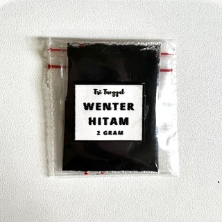 Wantex Warna HITAM TRI TUNGGAL Wenter Pewarna Pakaian Murah Sumbo Sumba Jumput Malang Warna Pekat Kualitas Bagus Kain Batik Katun Sepatu Celana Jumputan Ikat Celup Tie Dye Color Pigmen Bubuk Serbuk Wantek Wanteks Wentek