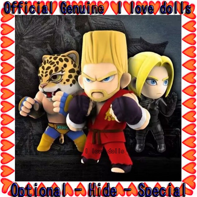 Tekken Series Blind Box Q Version Fighting [ของแท้] ตุ๊กตาฟิกเกอร์น่ารัก