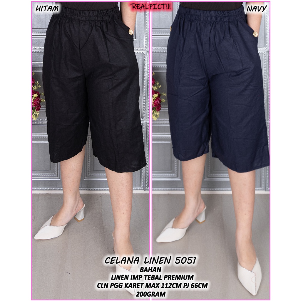 LINEN PANTS 5051****