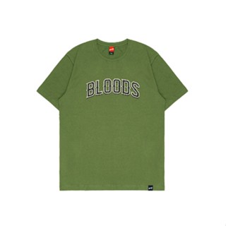 เสื้อยืด ลาย Bloods Series Aerojaz 02 สีเขียว