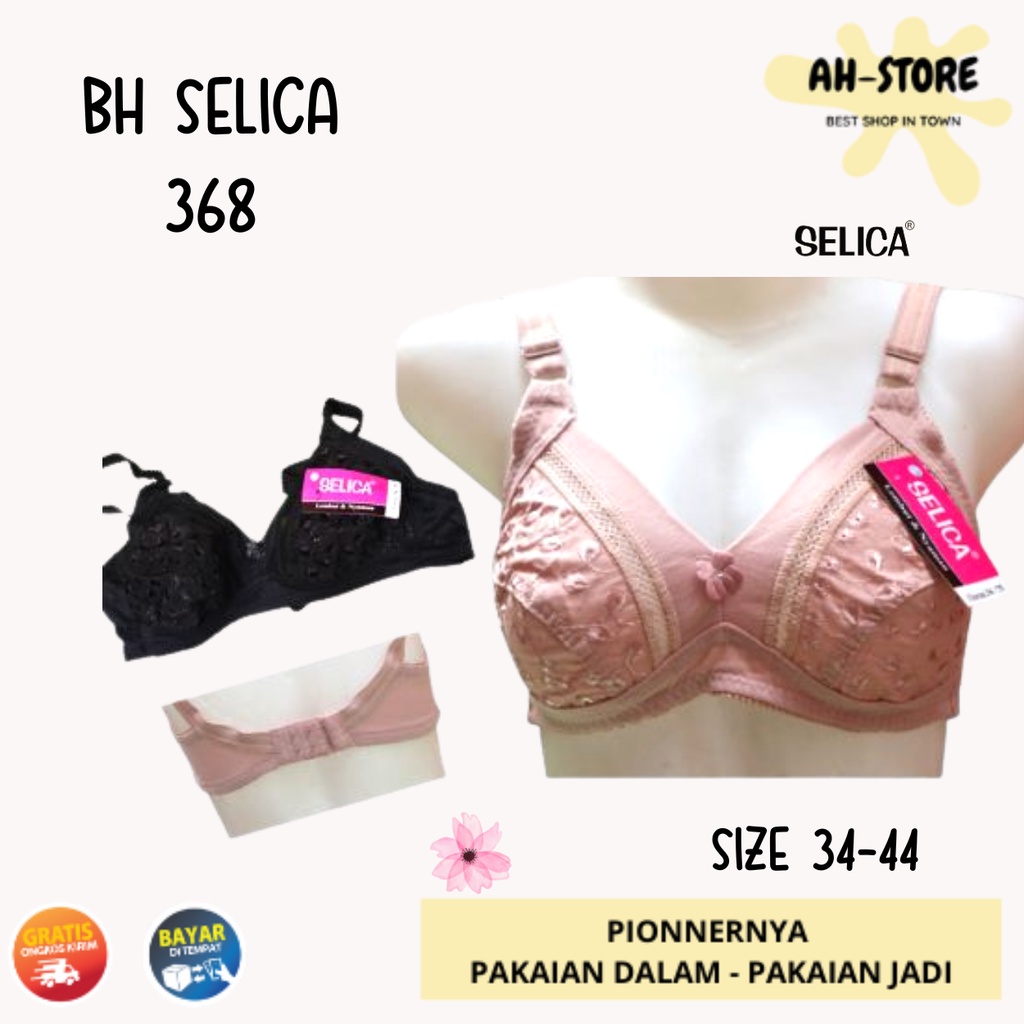 Selica 368 BH แบบไม่มีโฟม & Wire Size 34-44 Color / Premium Women& 39;s Lingerie Bra - ANITA