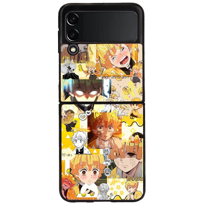 เคส Samsung Galaxy Z Flip 3 4 Z Fold 3 4 Beauty demon slayer DF107