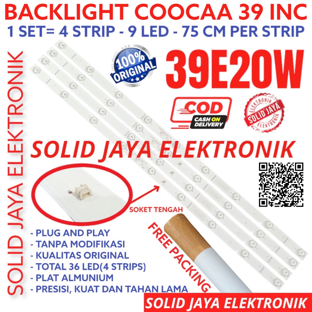COOCAA LED TV BACKLIGHT 39 INC 39E20W 39E20 W 39E 20W BL LAMP 39IN 39IN 39IN 39IN 39INC COCAA COCA C