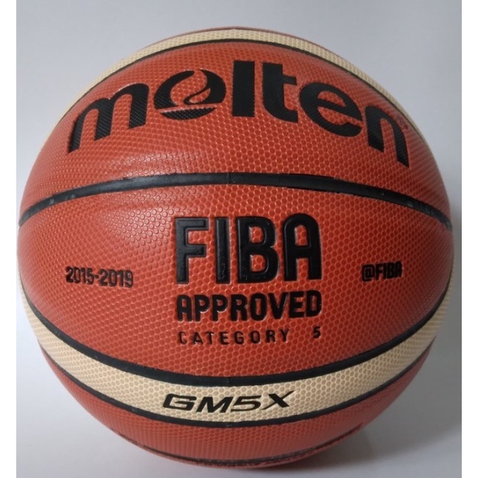 บาสเกตบอล- MOLTEN BASKETBALL GM5X GG7X GG6X GG 6X SIZE 6 IMPORTED หนัง PVC PERBASI LOGO