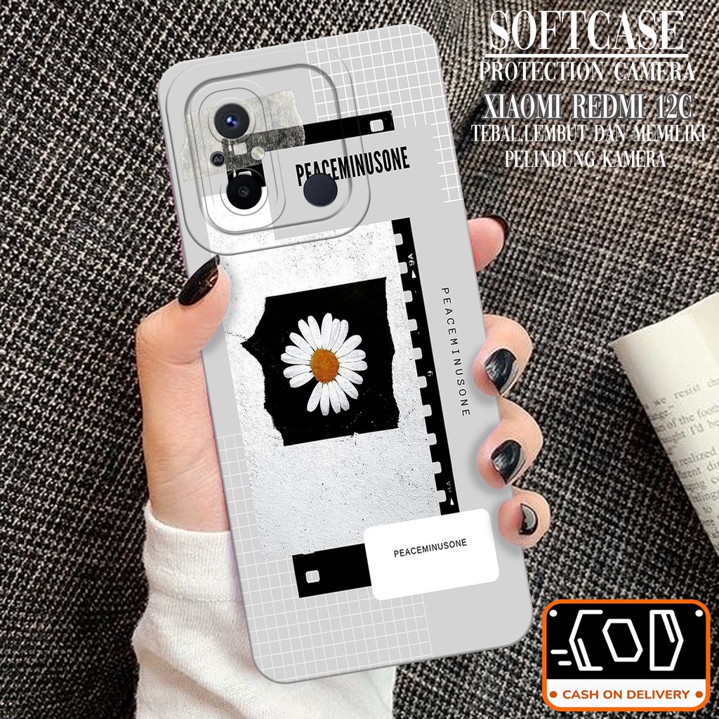 HP ล่าสุด Xiaomi Redmi 12C Softcase - เคส Xiaomi Redmi 12C ล่าสุด - เคส Pro Camera Softcase - Xiaomi