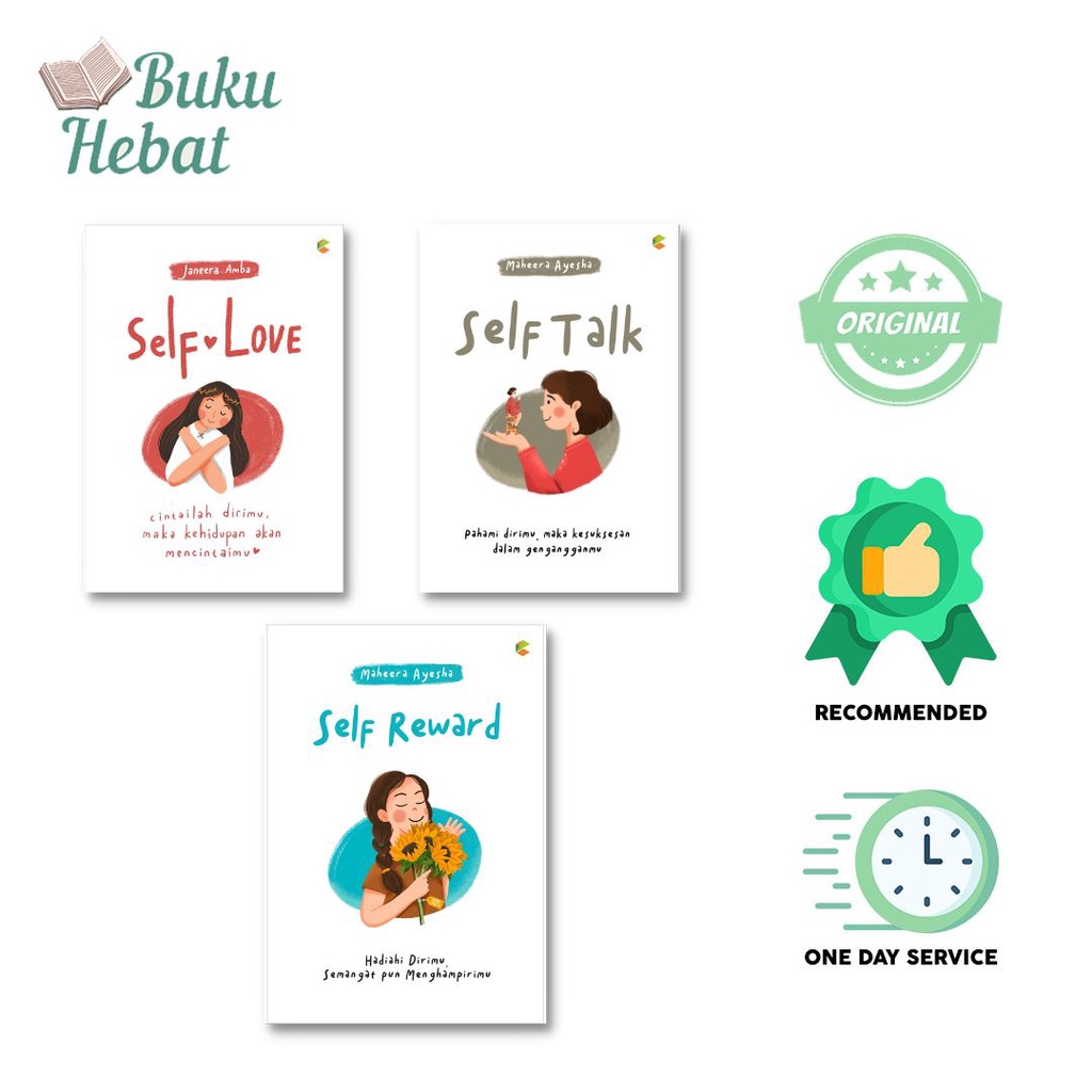 แพ็คเกจหนังสือ SELF LOVE SERIES: SELF LOVE, SELF TALK, SELF REWARD