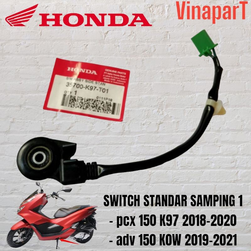 Switch Assy ขาตั้งข้าง 1 PCX 150 pnp ADV 150 K97 เดิม