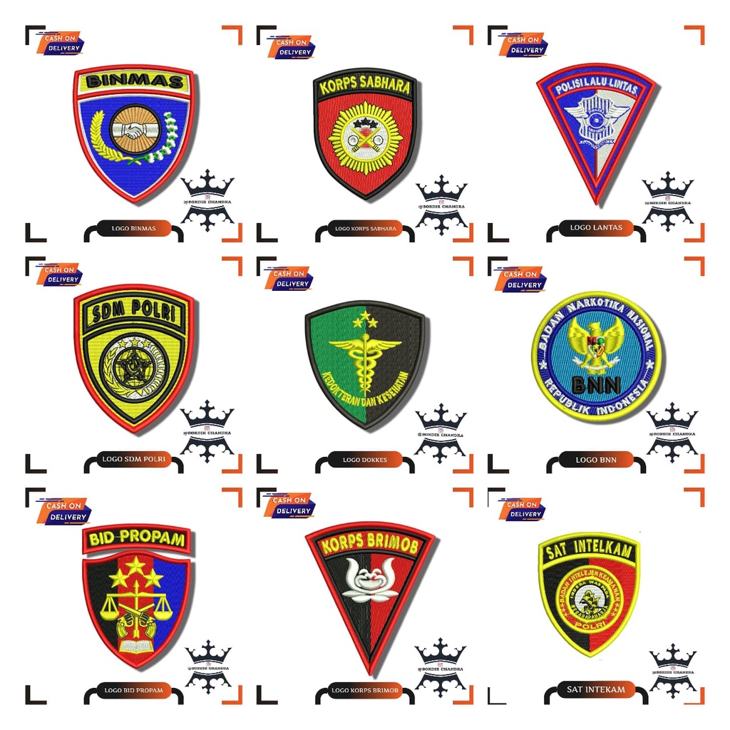 EMBROIDERED POLRI BET - 3D นูน POLRI ATTRIBUTES - RAATA PART 2