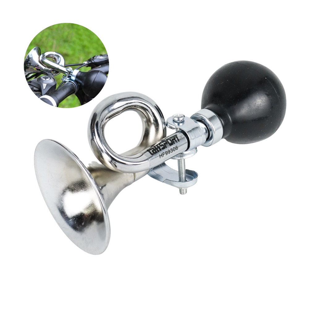 R3S TaffiSPORT กระดิ่งทรัมเป็ตจักรยานวินเทจ - HF99306 - สีดํา R3WS