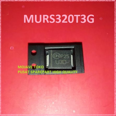 MURS320T3G MURS320 Rectifiers 200V 3A Ultrafast คุณภาพสูง