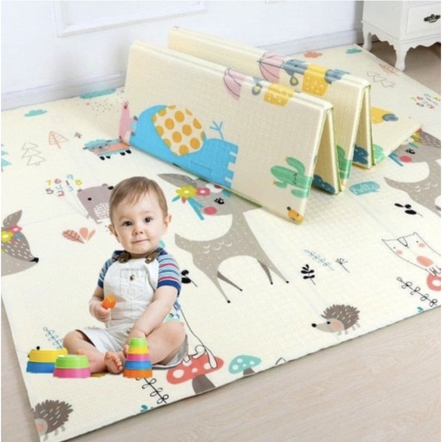 Lokal Kids PLAYMET CARPET UK.180X200CM/WATERPROOF เสื่อพับท้องถิ่น