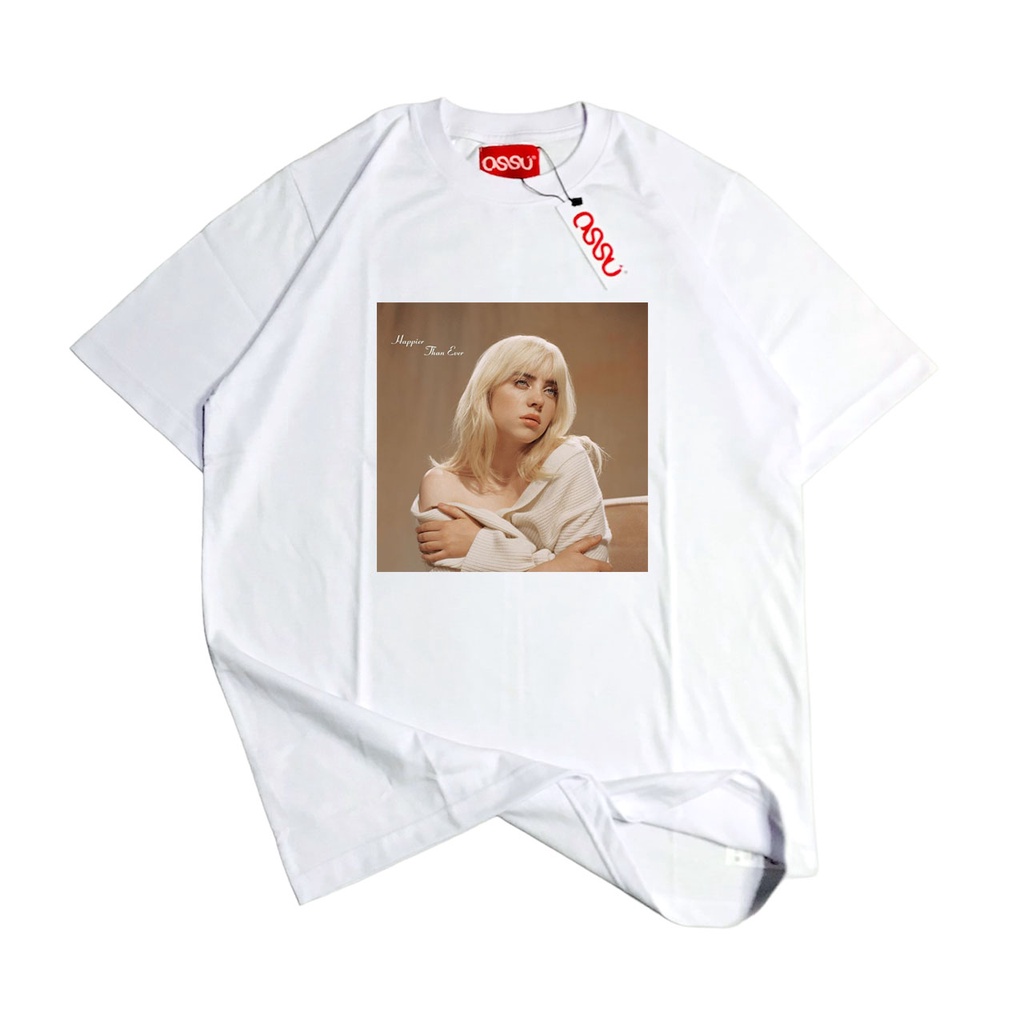 OSSU TSHIRT BILLIE EILISH HAPPIER THAN EVER COVER MUSIC