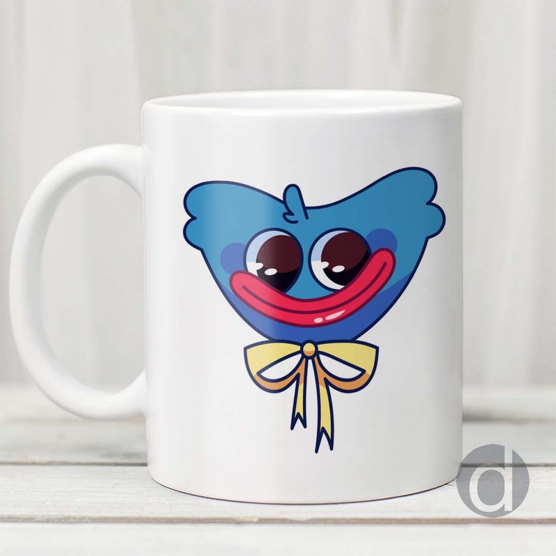 แก้วน้ําตัวละคร Poppy Playtime Huggy Wuggy