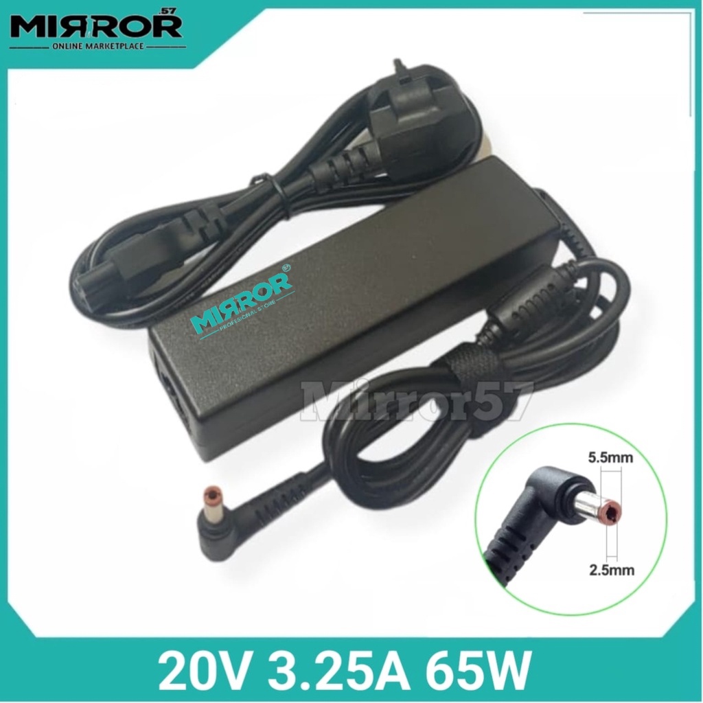 Lenovo IBM Z500 P500 Z400 B470 G470 G570 B570 B570e V570 20V 3.25A 65W แล็ปท็อปชาร์จ