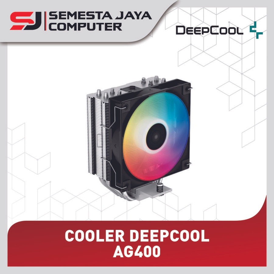 คูลเลอร์ CPU DeepCool AG400 ARGB