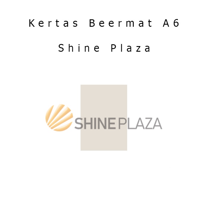 A6 Beermat Paper - A6 Birmet Paper 1.5mm - วัสดุโมเดล