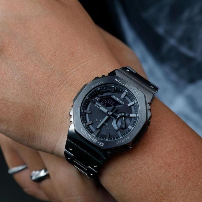นาฬิกาข้อมือดิจิตอล แบบอนาล็อก สําหรับผู้ชาย Casio G-Shock Gm-B2100Bd-1Adr