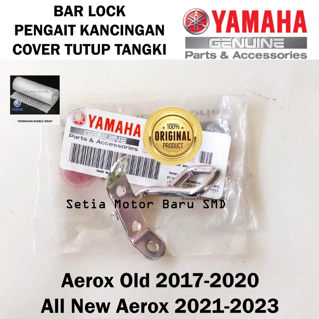 Original Yamaha All New Aerox Old Cyber City Tank Cap Button Hook Bar Lock