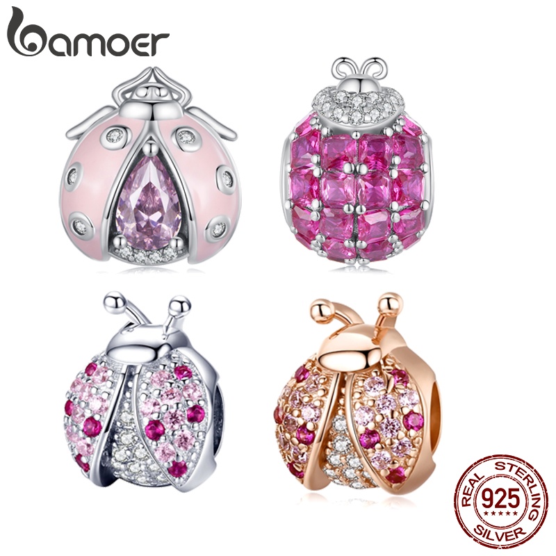 Bamoer ชุดลูกปัด รูปเต่าทอง สีเงิน สําหรับทําเครื่องประดับ ของขวัญ DIY