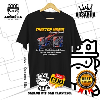 เสื้อยืด ผ้าฝ้าย พิมพ์ลาย Tractor Mania Warrior Rice Field Distro Combed 30S - Arsakha สําหรับผู้ชาย