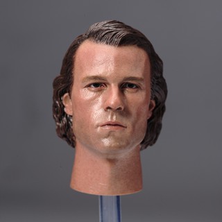 ของเล่นฟิกเกอร์ The Joker Heath Ledger Head Sculpt Fit 12 นิ้ว Male Soldier 1/6 สําหรับเด็ก