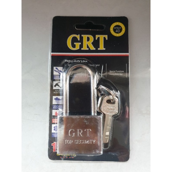 กุญแจคอยาว GRT 40 มม.