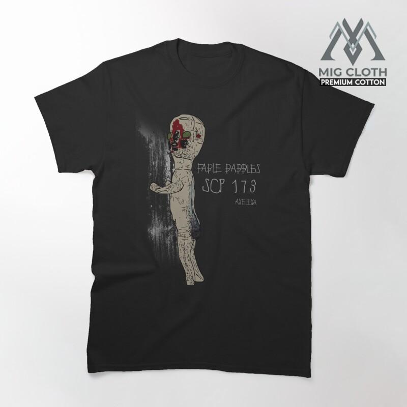 SCP 173 Fable Babbles 312 เสื้อยืดพรีเมี่ยม